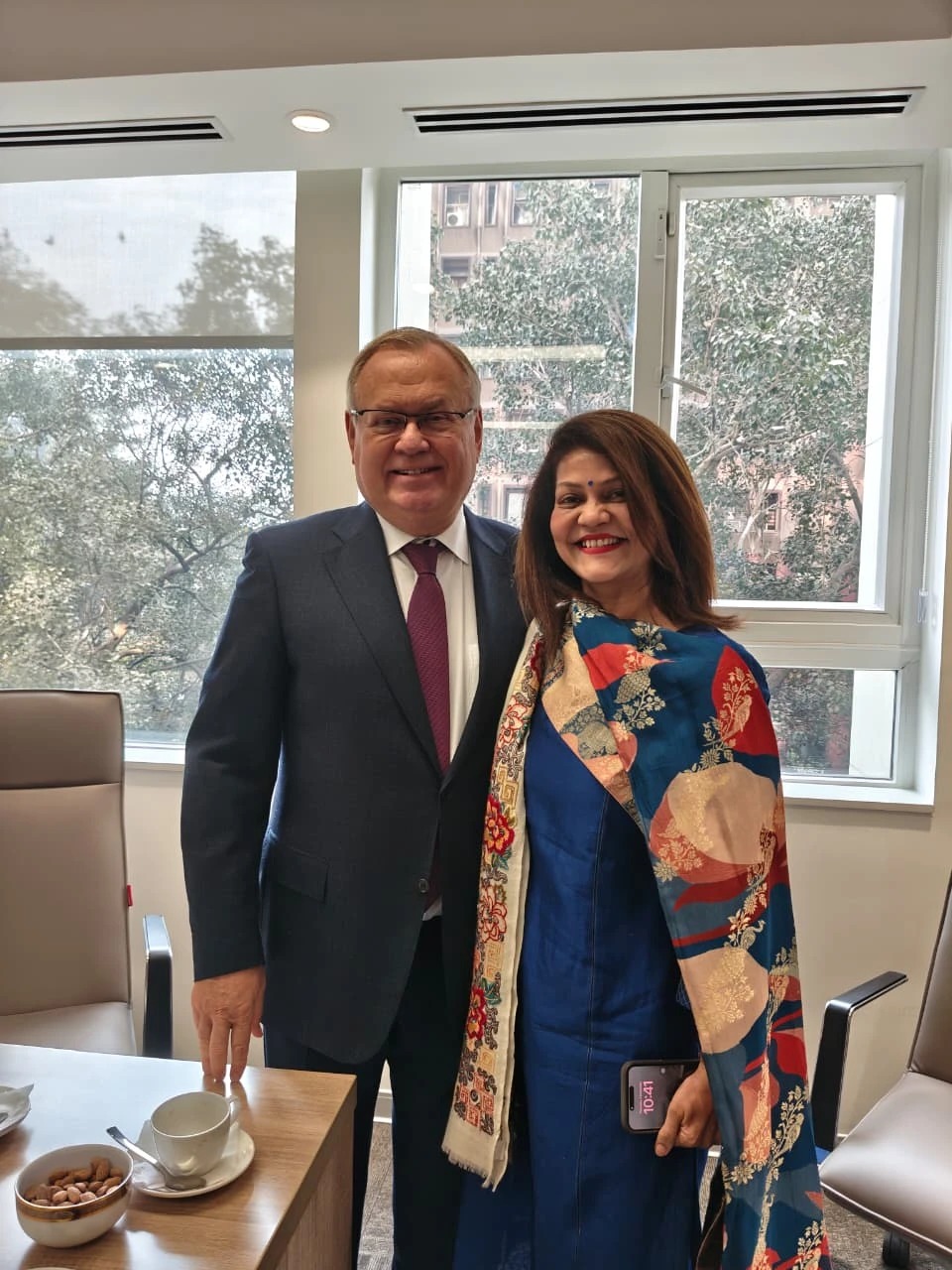 Dr. Rashmi Saluja Strengthens India–Russia Financial Cooperation - section 1 image 1