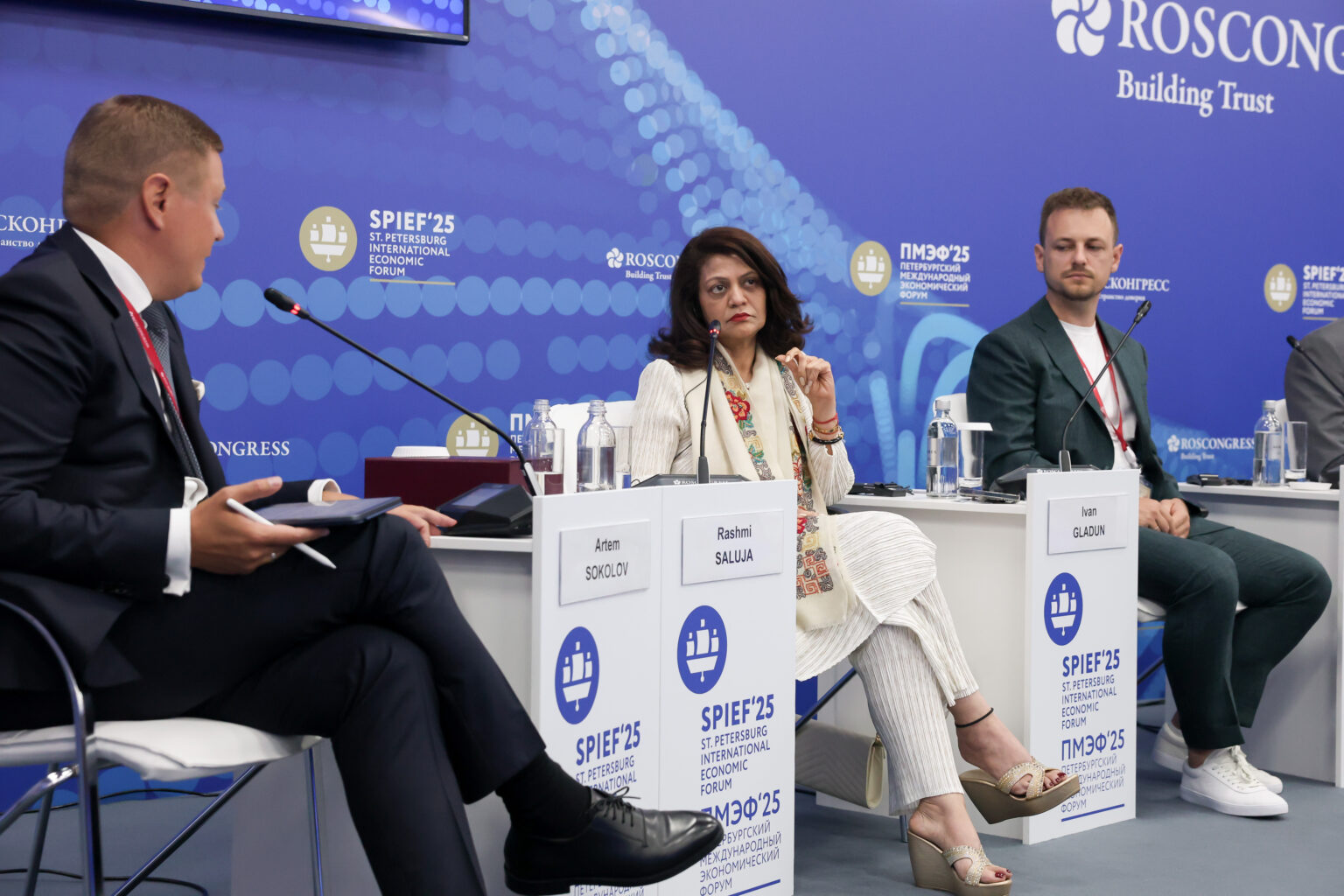 Dr. Rashmi Saluja at SPIEF 2025: Advancing Global Partnerships - section 2 image 1